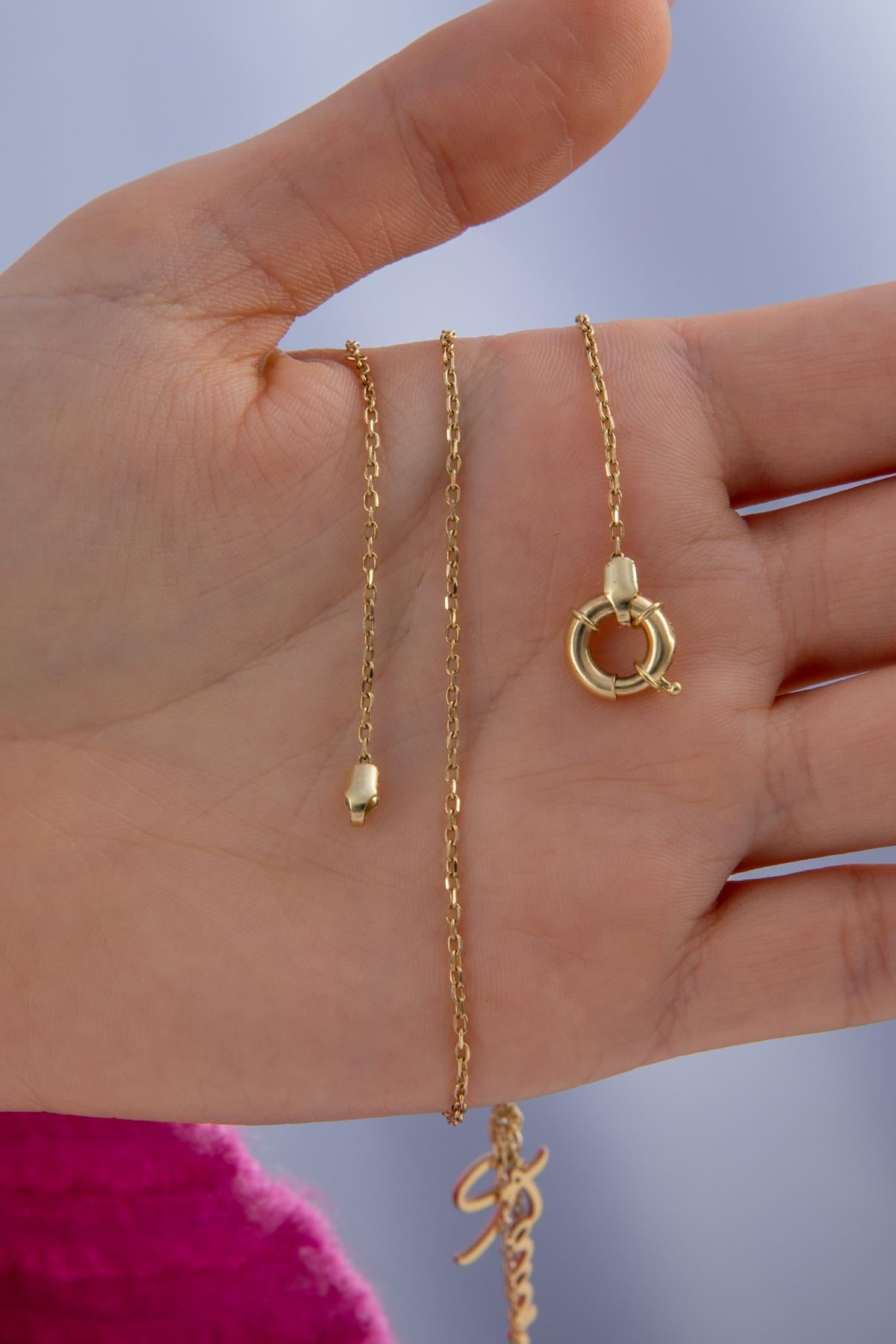 14K Gold Personalized Name Chain