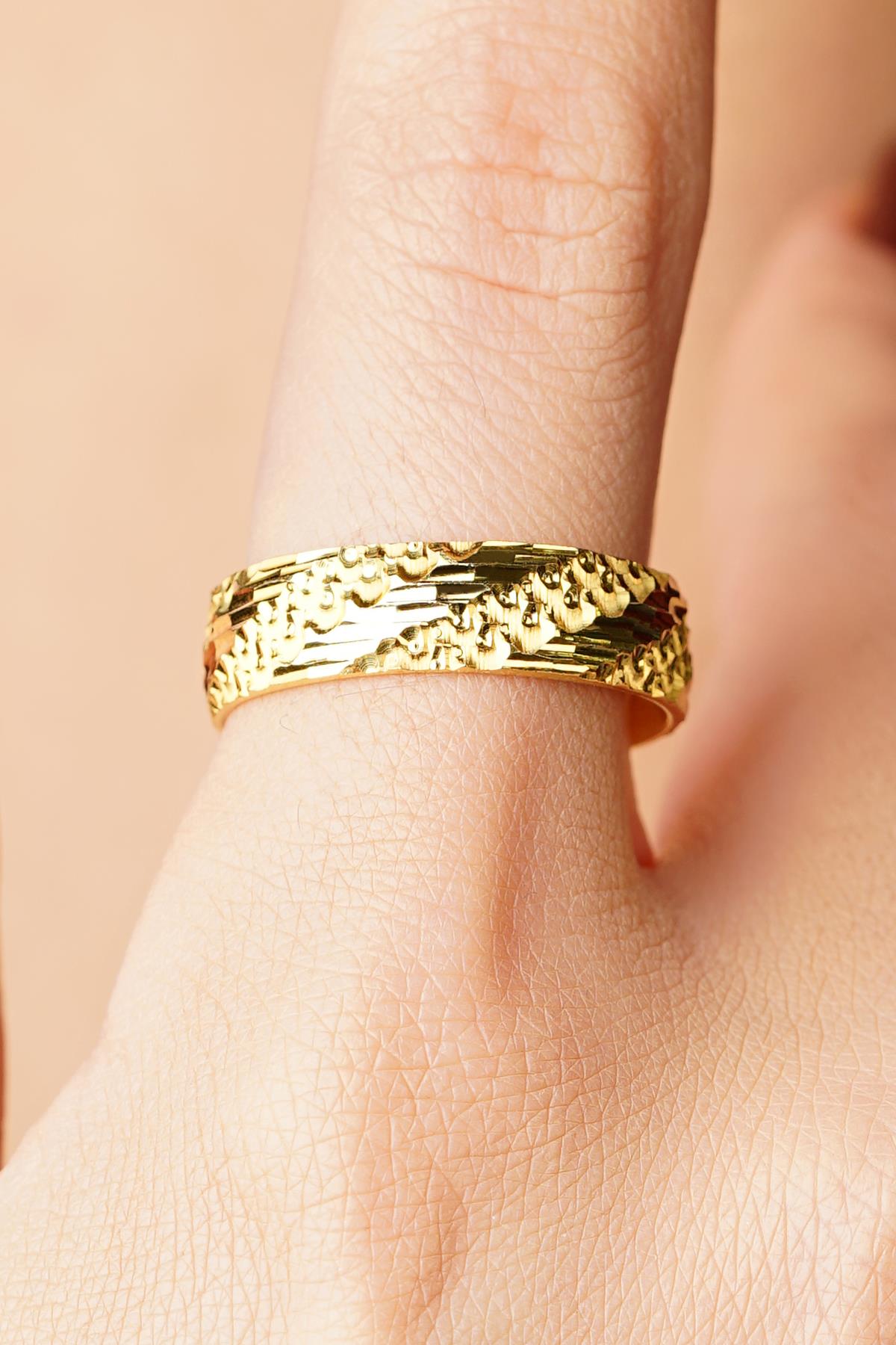 14K Gold Promessa Wedding Band