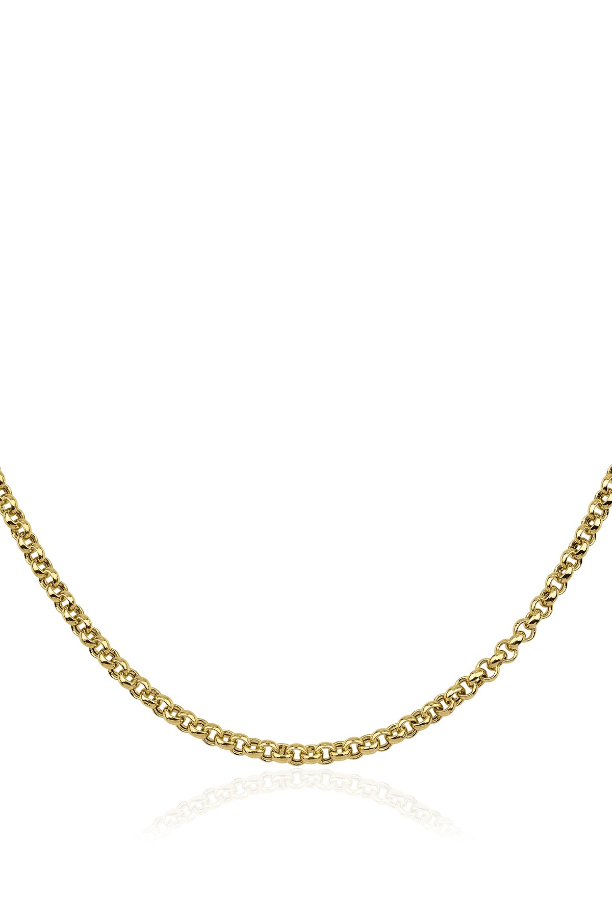 14K Gold Rolo Chain   0.157  inch