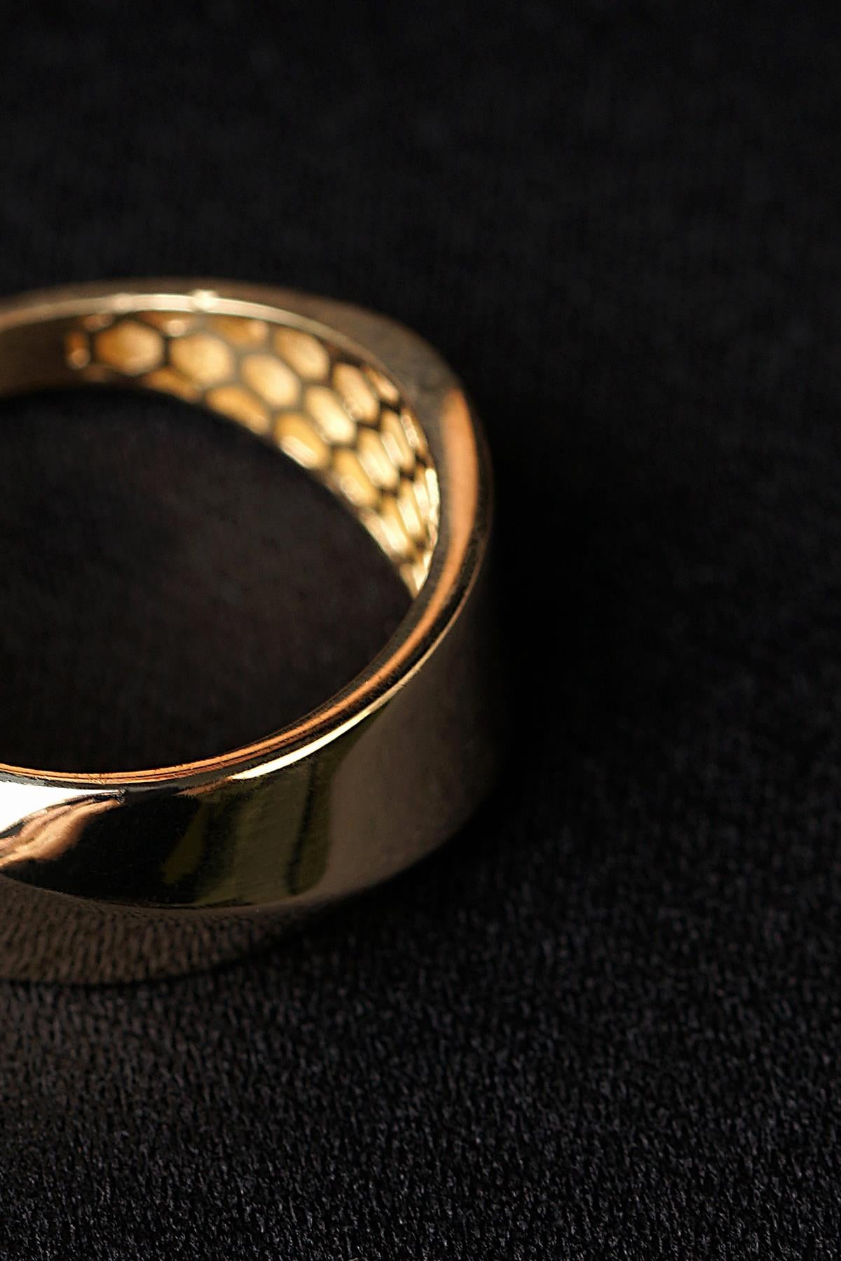 14K Solid Gold Sirus Ring