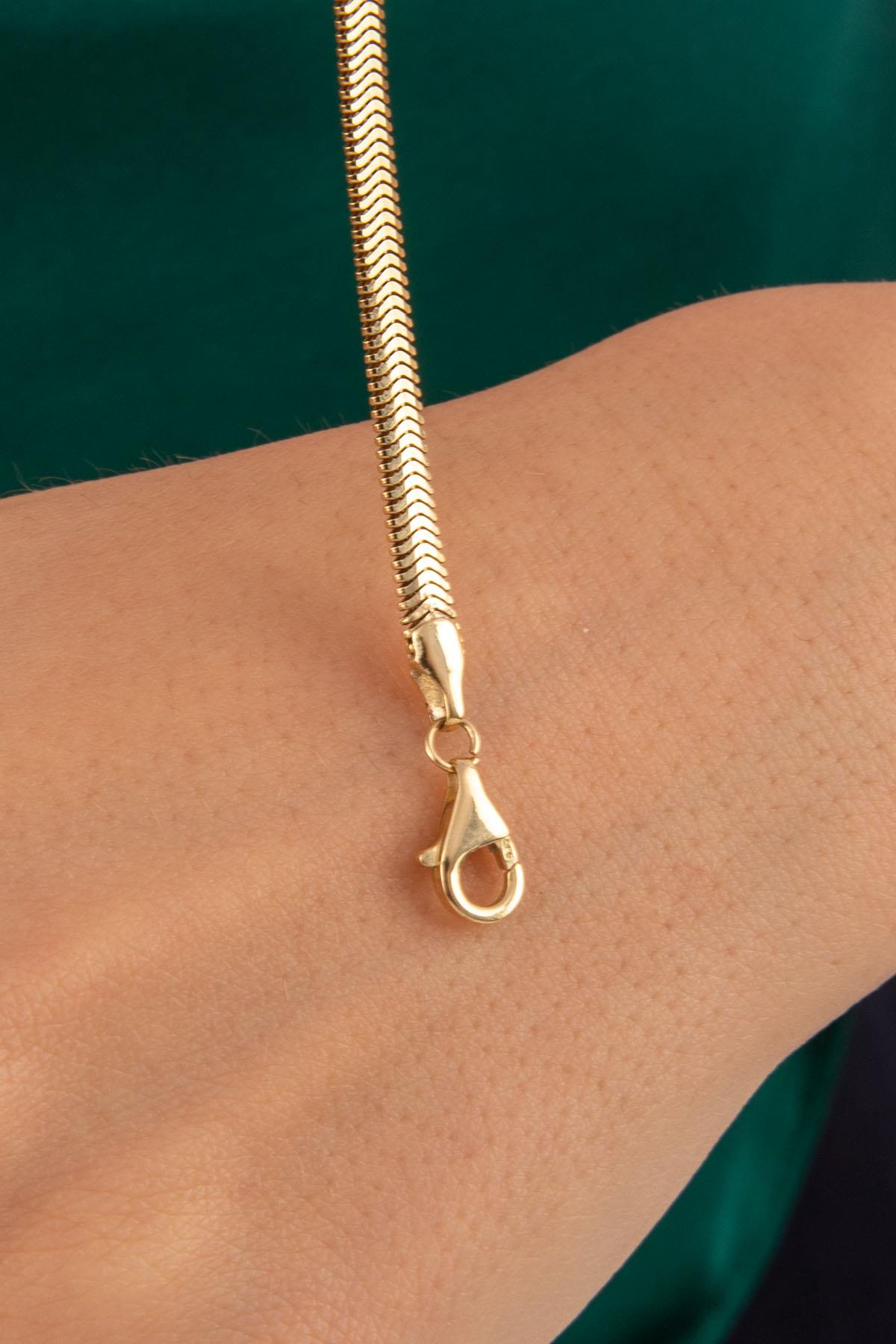 14K Gold Snake Chain 0.165 inch