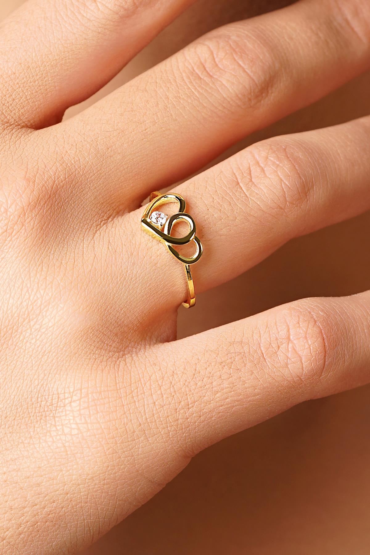 14K Gold Soulmate Statement Ring