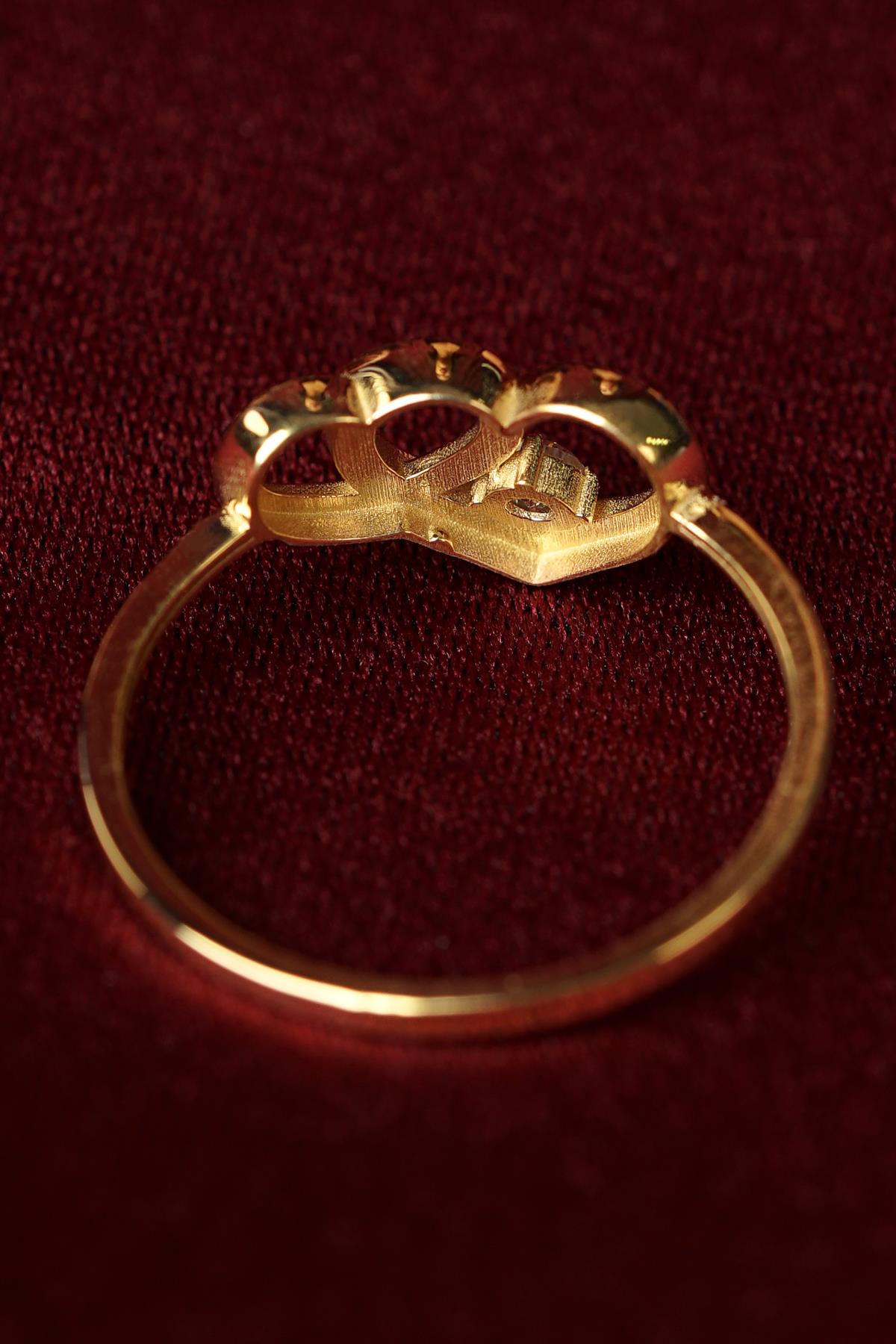 14K Gold Soulmate Statement Ring