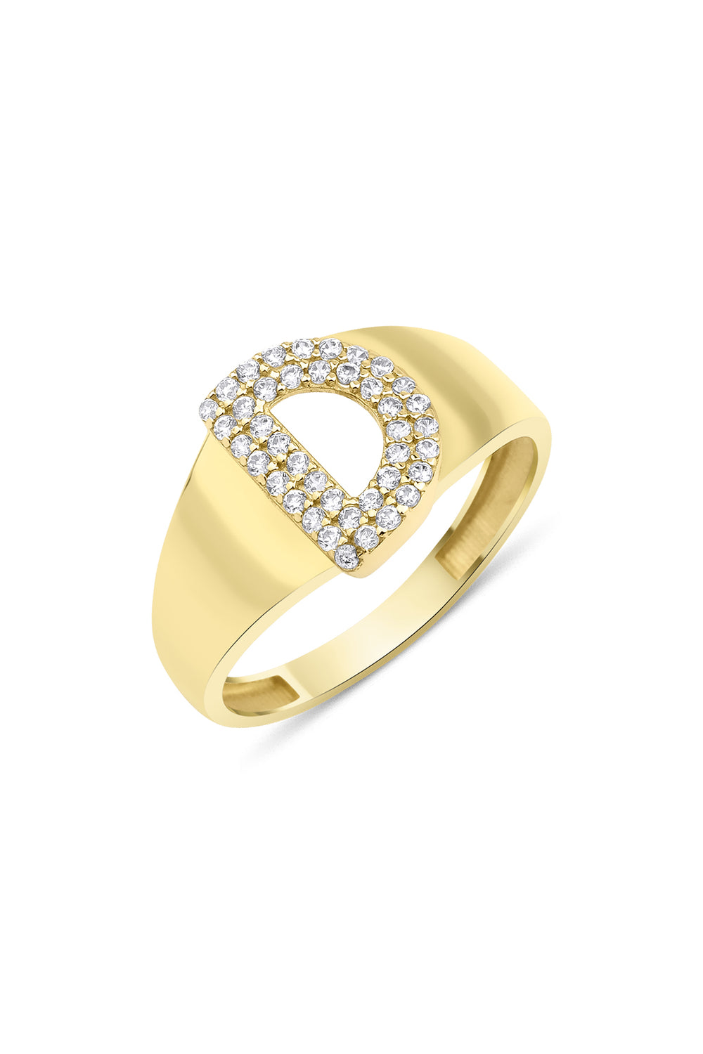 14K Gold Initial Rings | Personalized Letter Rings 2026