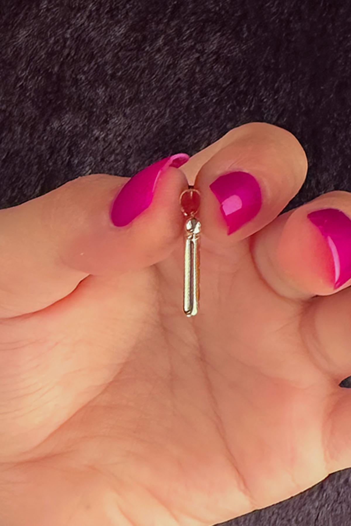 14K Gold T Letter Charm