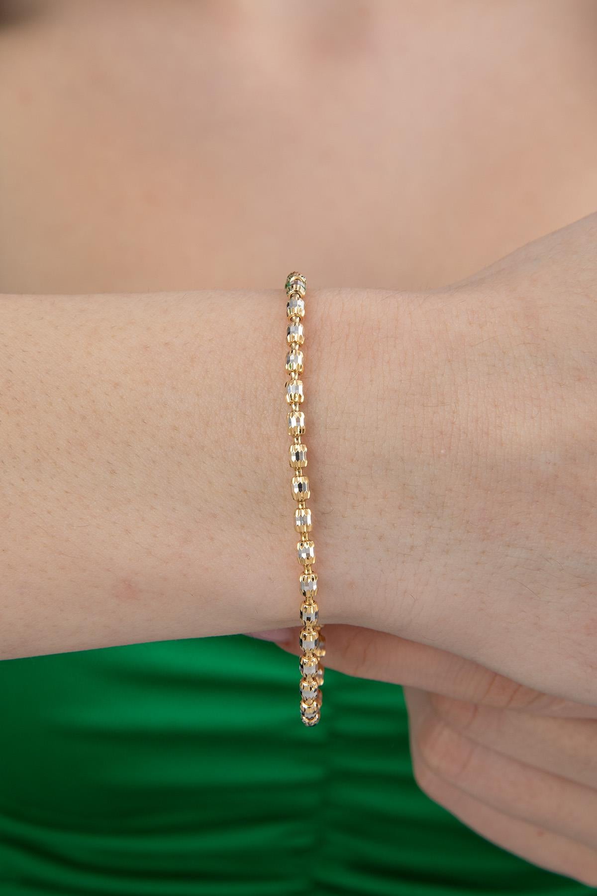 14K Gold Teressa Bracelet