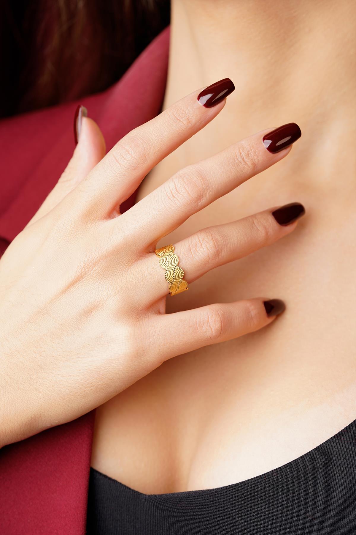 14K Gold Tesoro Wedding Band