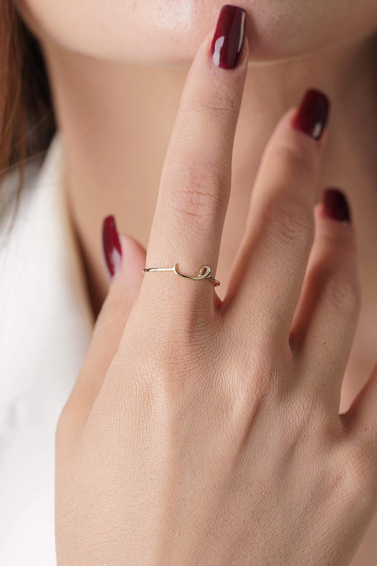 14K Gold Trust Gold Ring