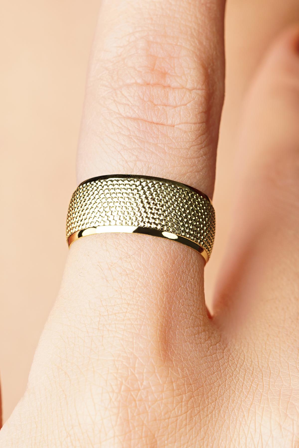14K Solid Gold Unico Wedding Band
